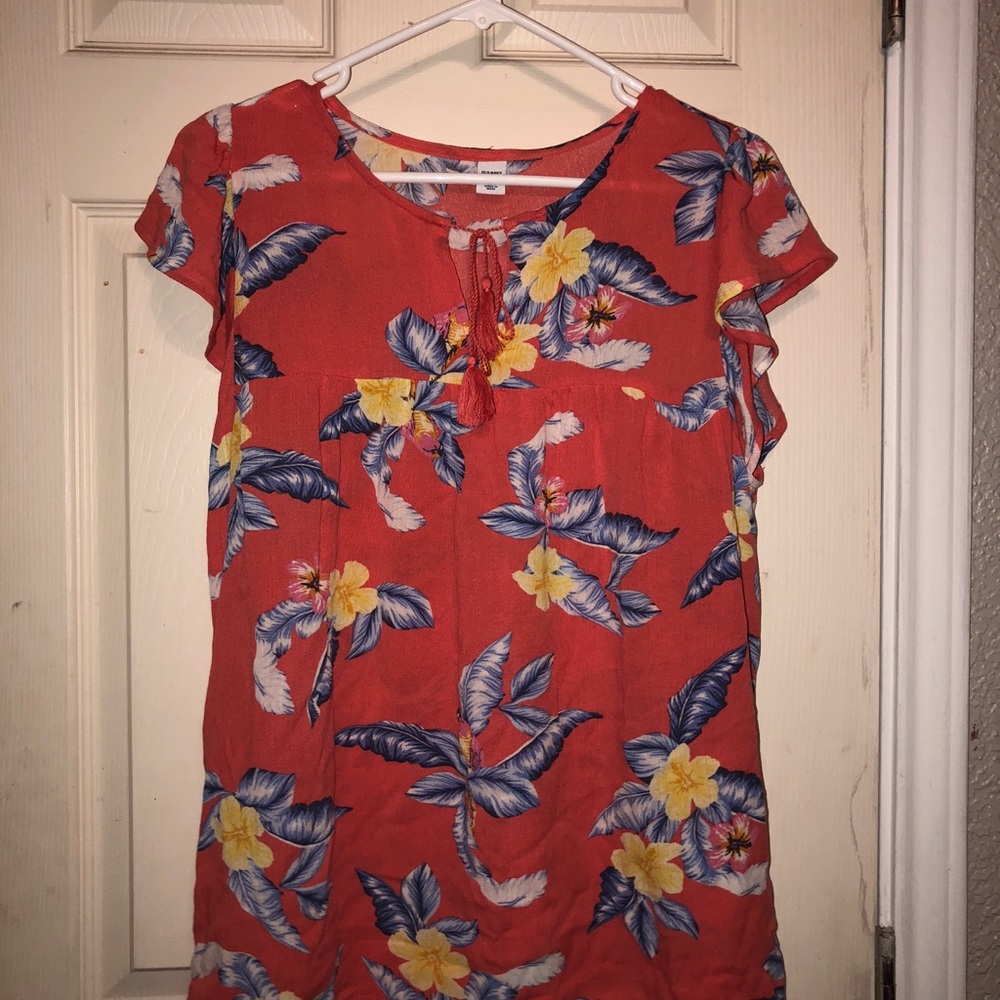 Old Navy floral blouse